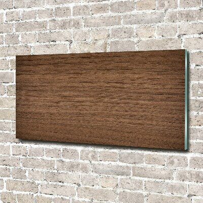 Wall art acrylic Wooden background