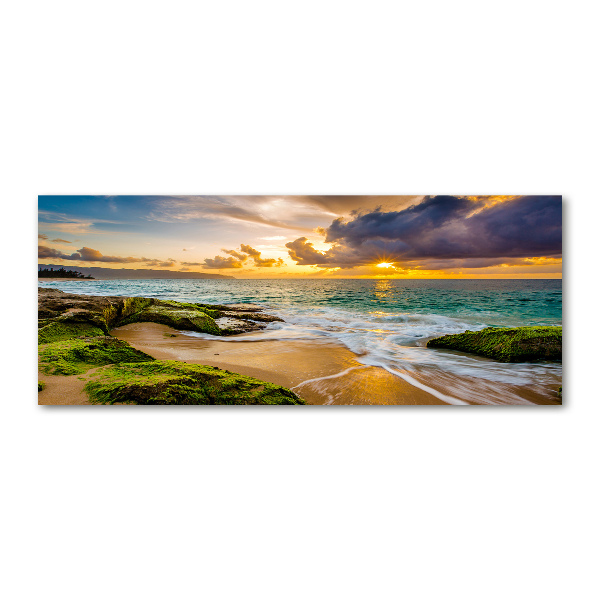 Wall art acrylic Sunset sea