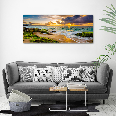 Wall art acrylic Sunset sea