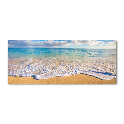 Wall art acrylic Hawaiian beach