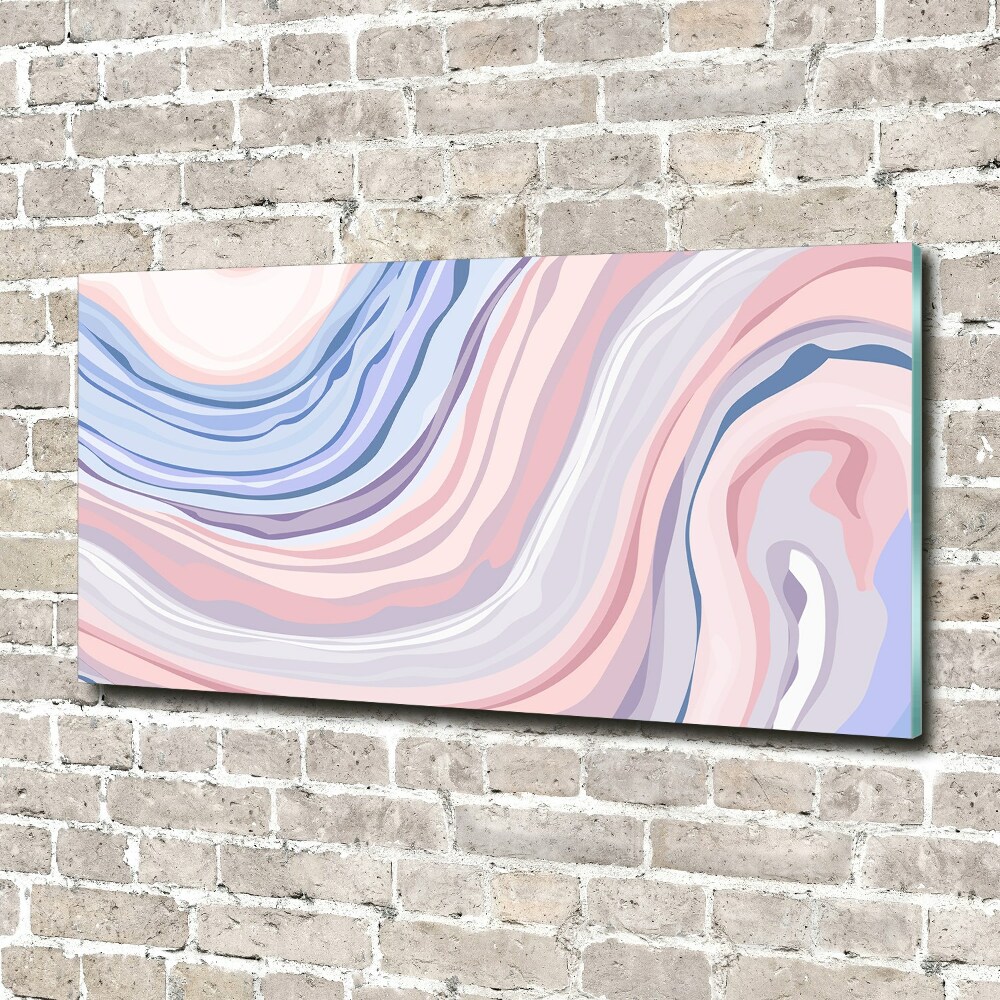 Print on acrylic Wave abstraction