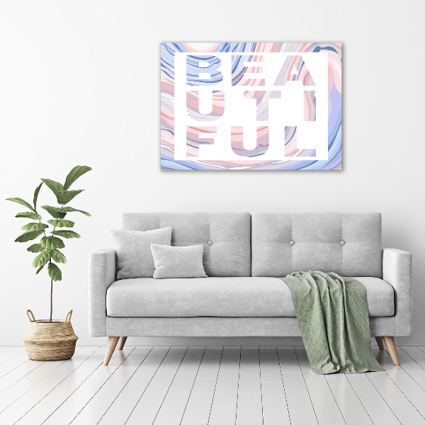 Glass acrylic wall art Beautiful