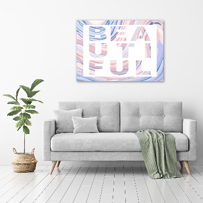 Glass acrylic wall art Beautiful