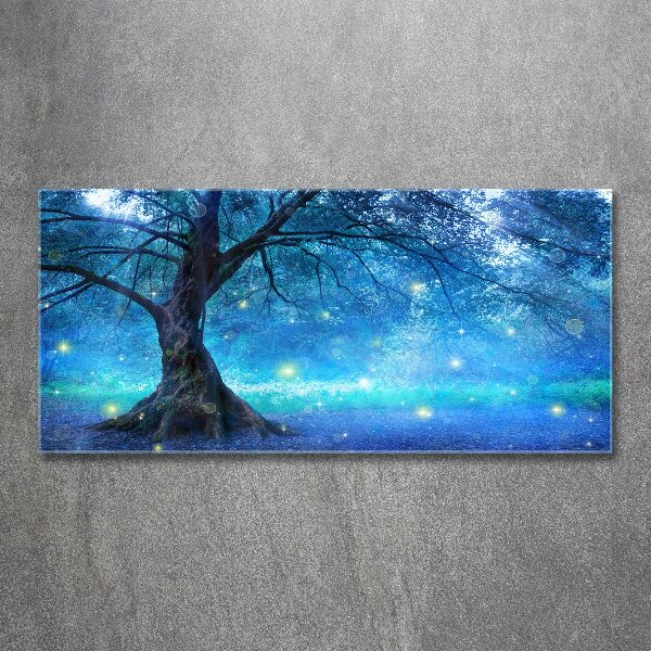 Acrylic wall art Mysterious forest