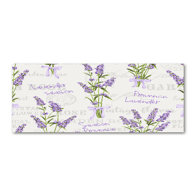 Acrylic print Lavender