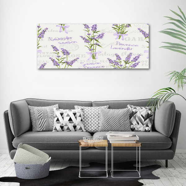 Acrylic print Lavender