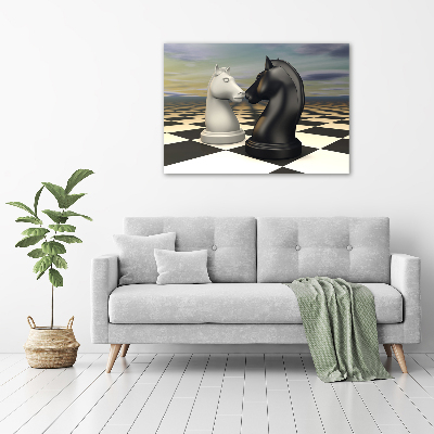 Print on acrylic Chess horses