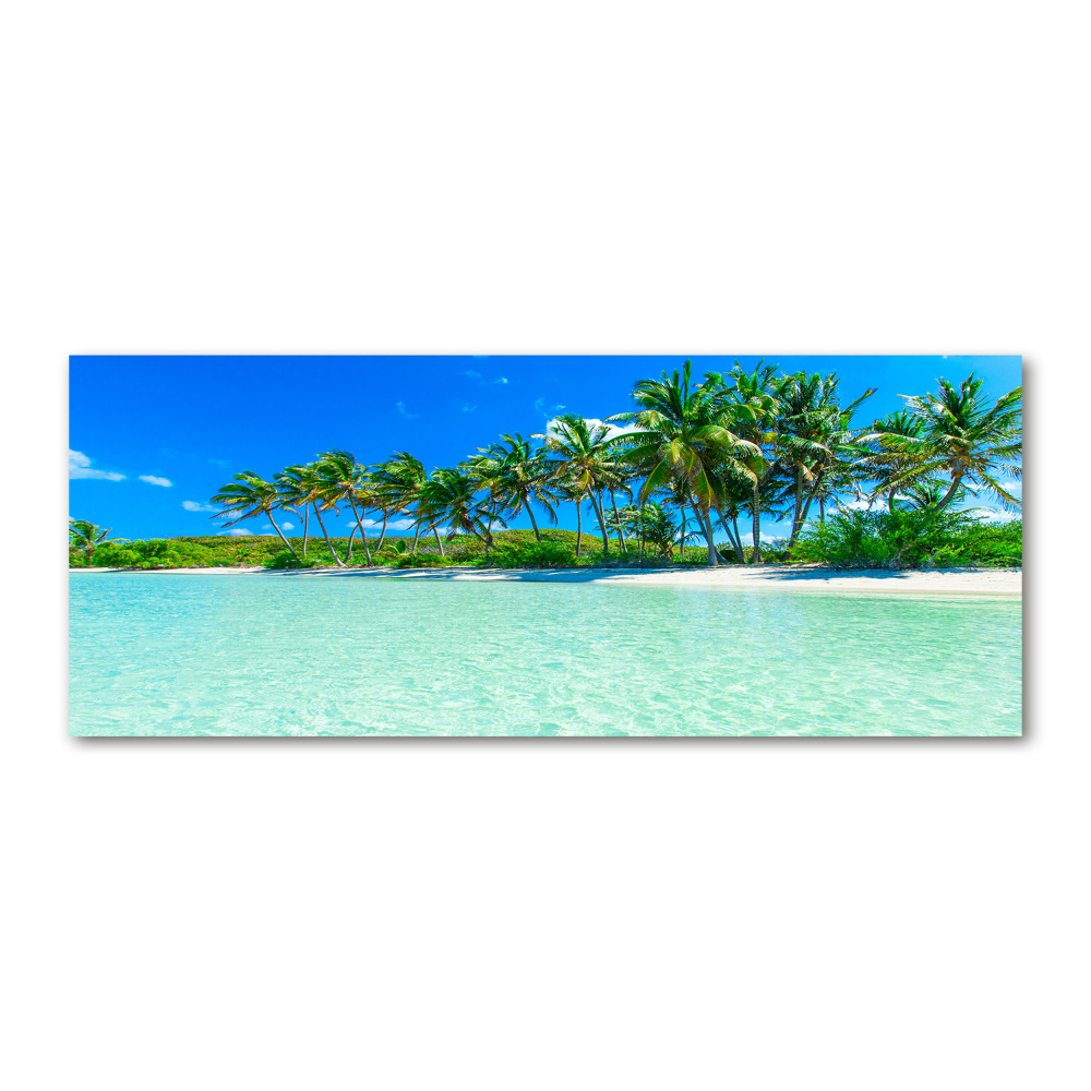 Wall art acrylic Tropical beach