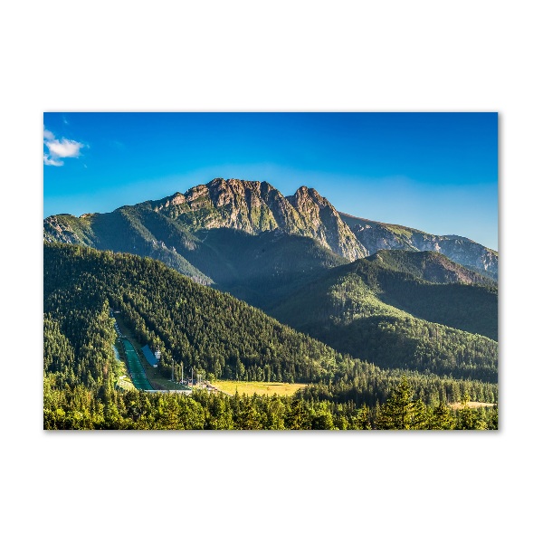 Print on acrylic Panorama of the Tatra Mountains