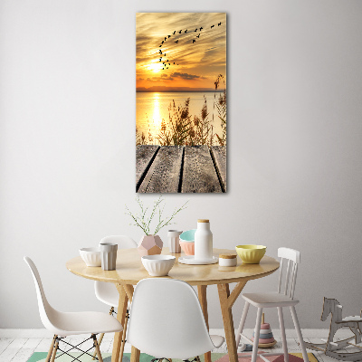 Acrylic wall art Sunset