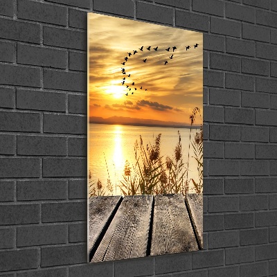 Acrylic wall art Sunset