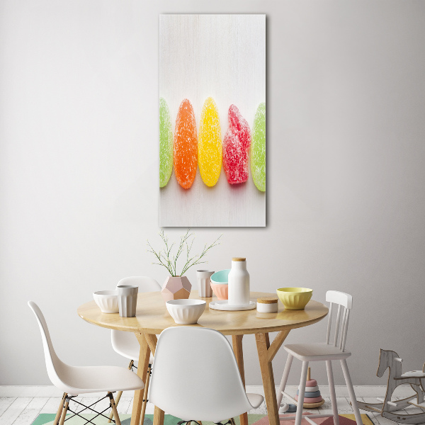 Print on acrylic Colorful jelly beans