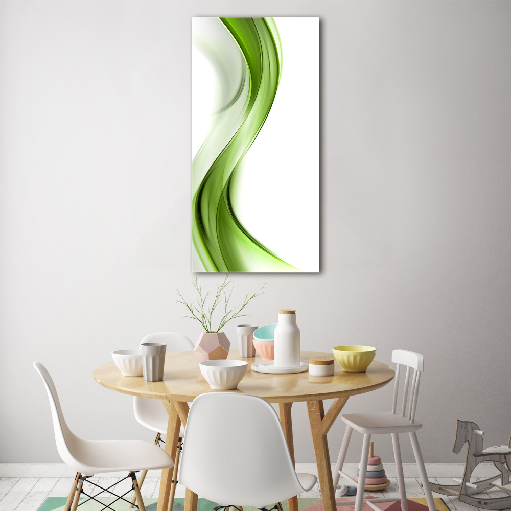 Print on acrylic glass Abstract wave