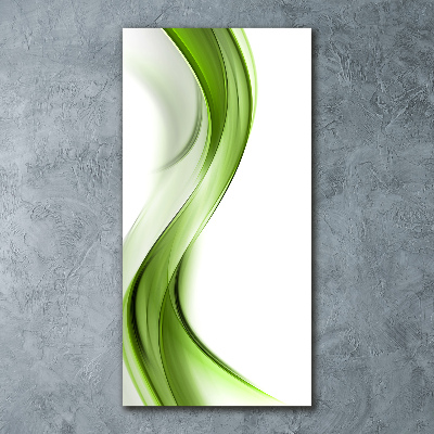 Print on acrylic glass Abstract wave