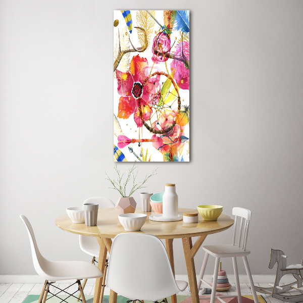 Print on acrylic Flowers style boho