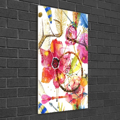 Print on acrylic Flowers style boho