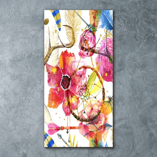 Print on acrylic Flowers style boho