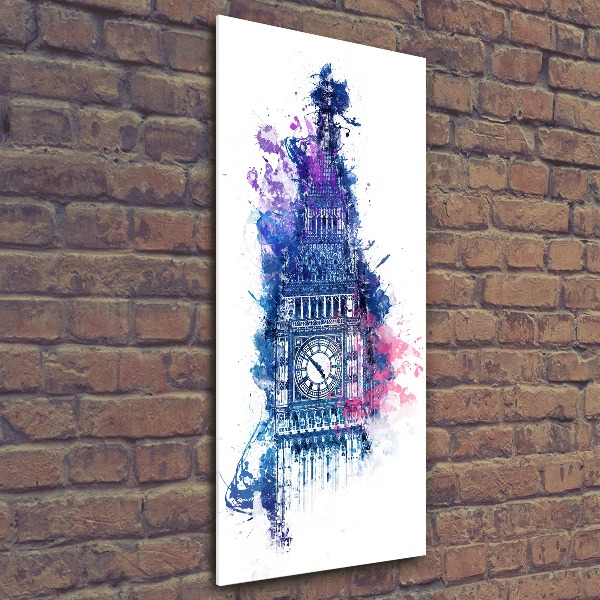 Acrylic print Colorful Big Ben