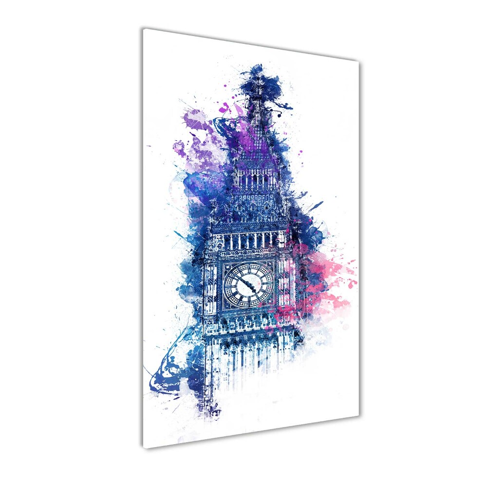 Acrylic print Colorful Big Ben