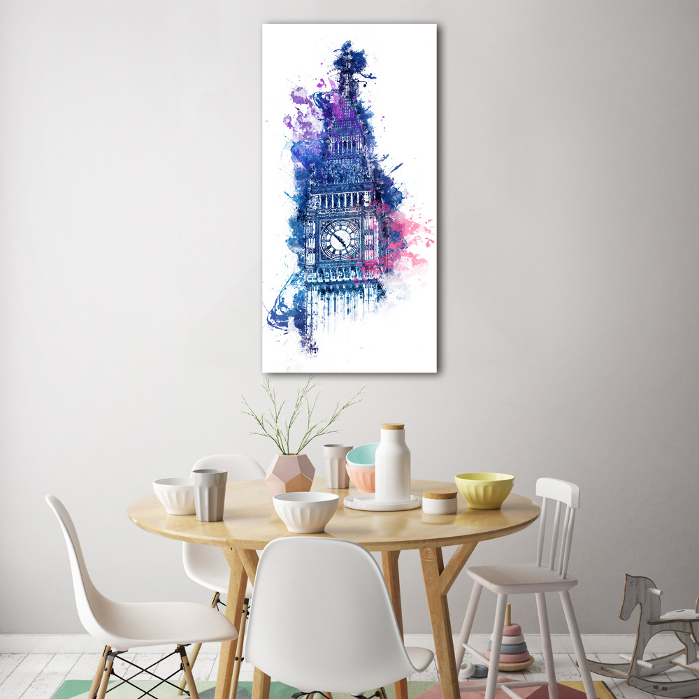 Acrylic print Colorful Big Ben