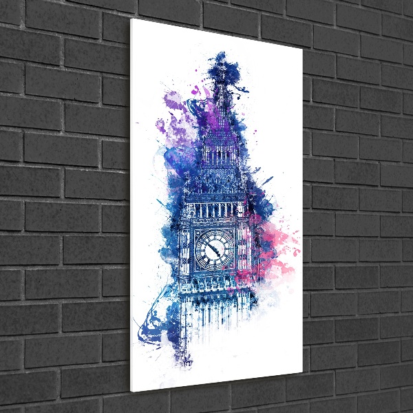 Acrylic print Colorful Big Ben