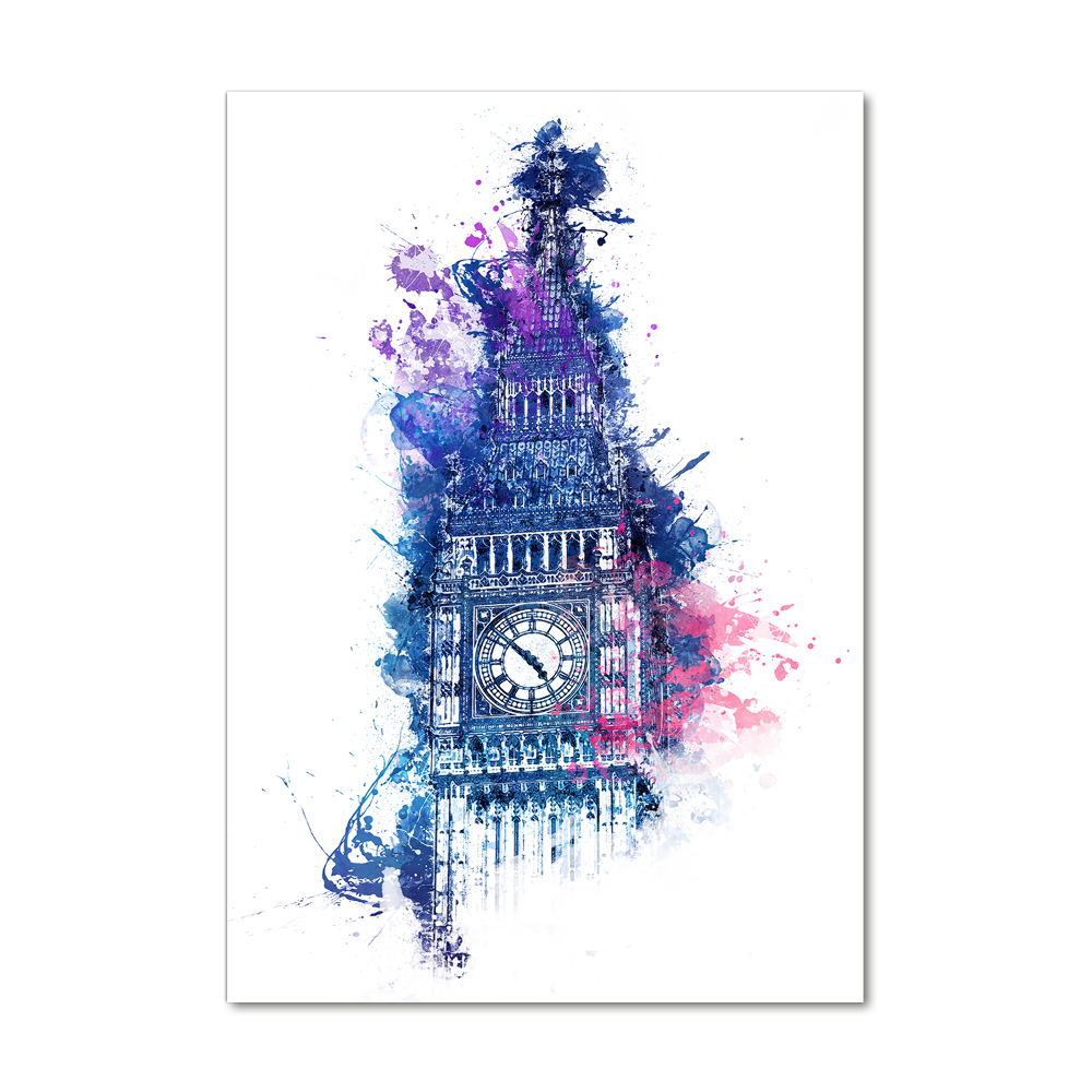 Acrylic print Colorful Big Ben