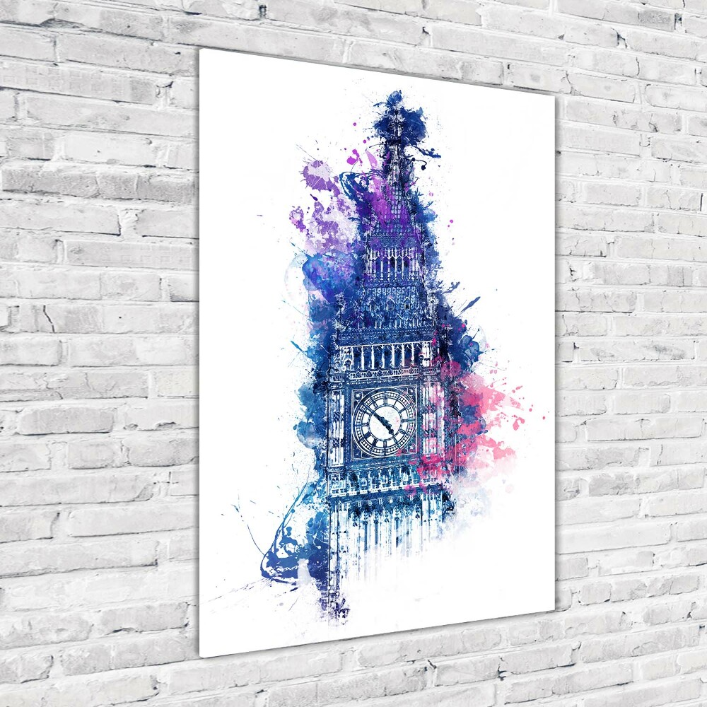 Acrylic print Colorful Big Ben