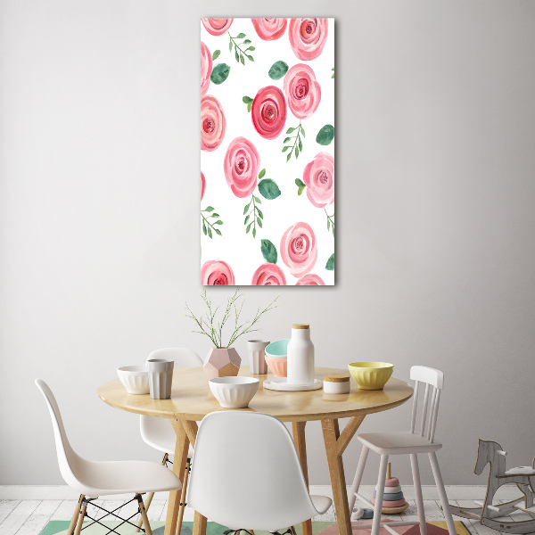 Print on acrylic Pink rose