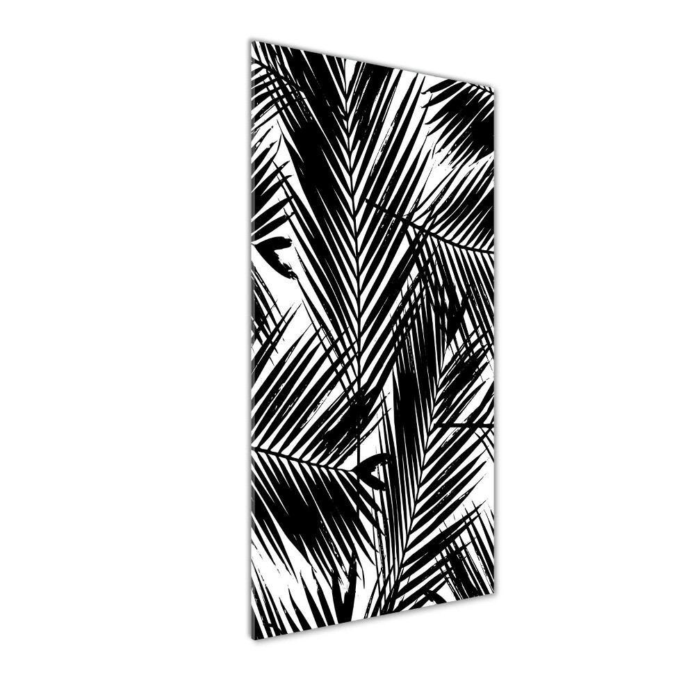 Wall art acrylic Palm leaves