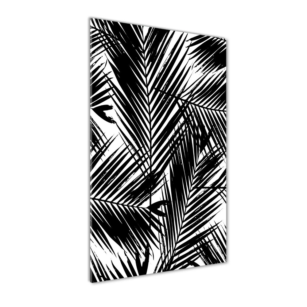 Wall art acrylic Palm leaves