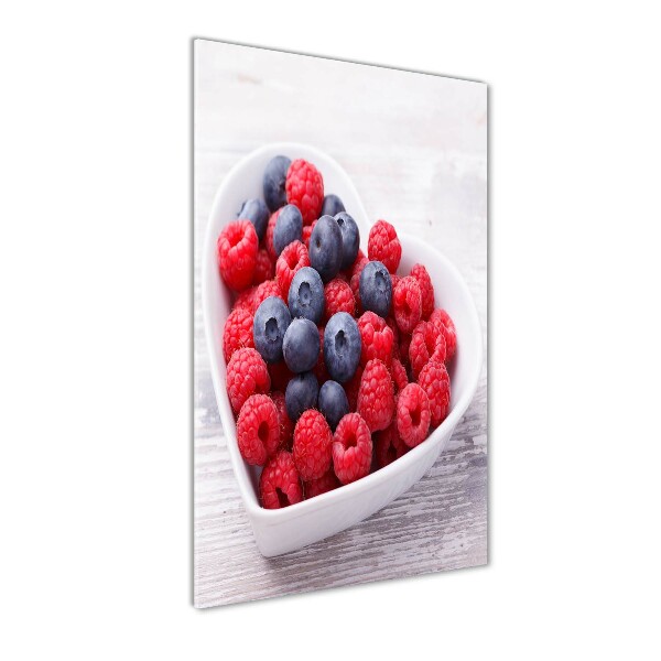 Print on acrylic Raspberries and berries