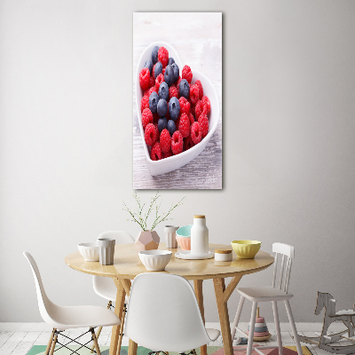 Print on acrylic Raspberries and berries