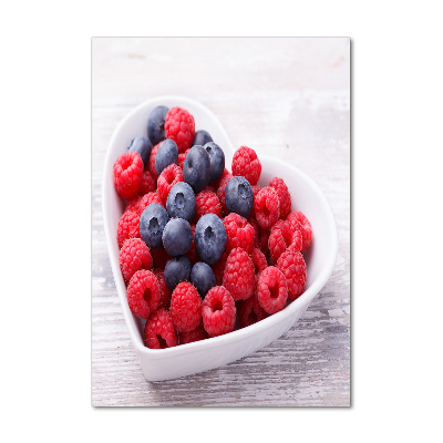 Print on acrylic Raspberries and berries