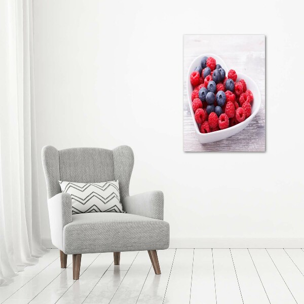 Print on acrylic Raspberries and berries