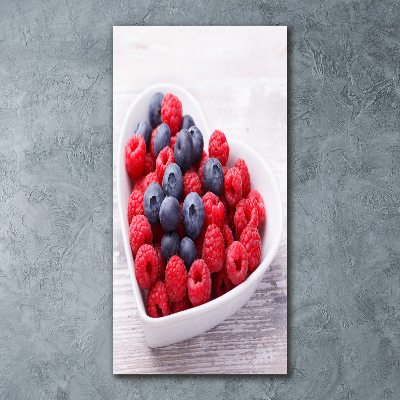 Print on acrylic Raspberries and berries