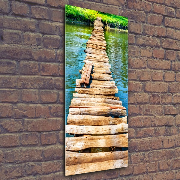 Print on acrylic Wooden bridge