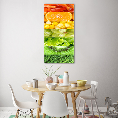 Print on acrylic Fruits and vegetables