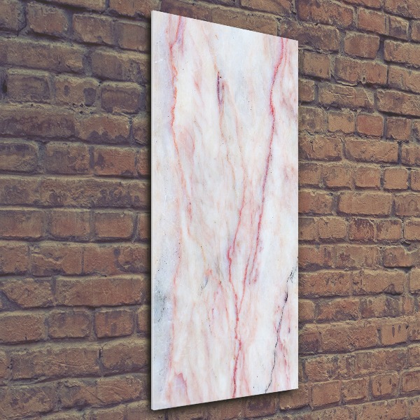 Acrylic print Marble background