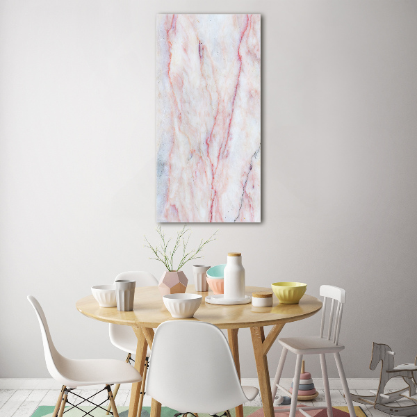 Acrylic print Marble background