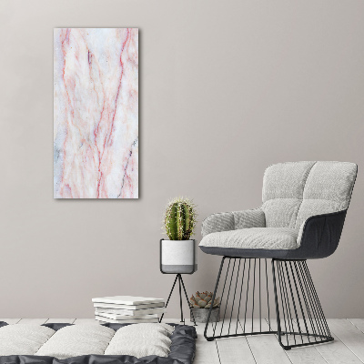 Acrylic print Marble background