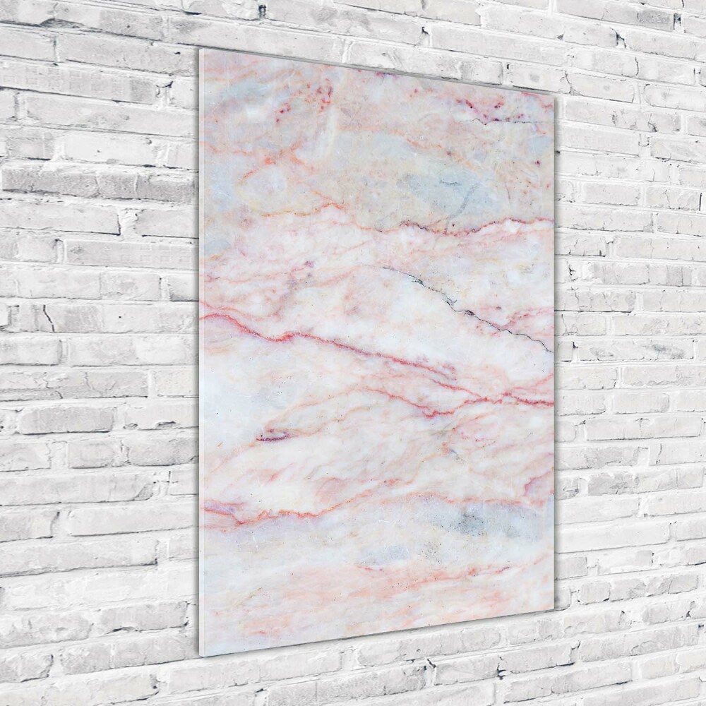 Acrylic print Marble background