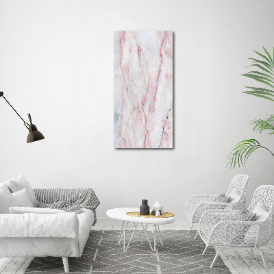 Acrylic print Marble background