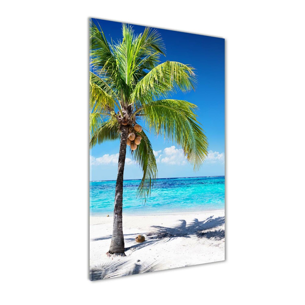 Wall art acrylic Tropical beach