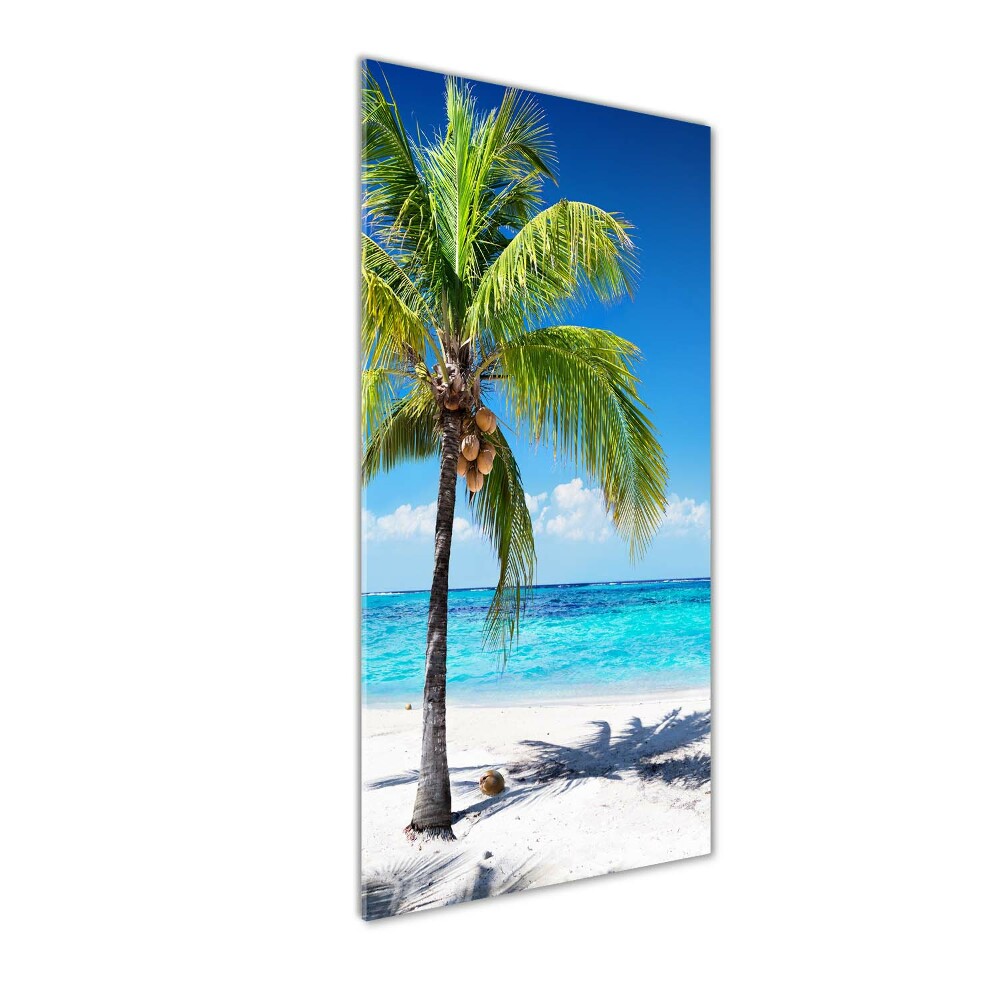 Wall art acrylic Tropical beach