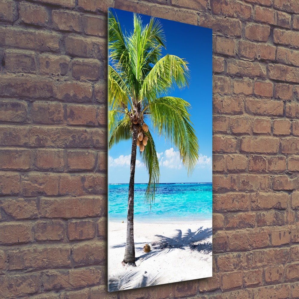 Wall art acrylic Tropical beach