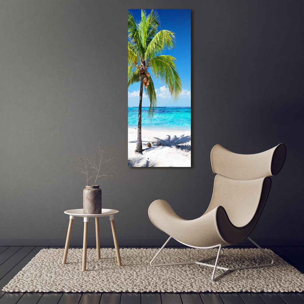 Wall art acrylic Tropical beach