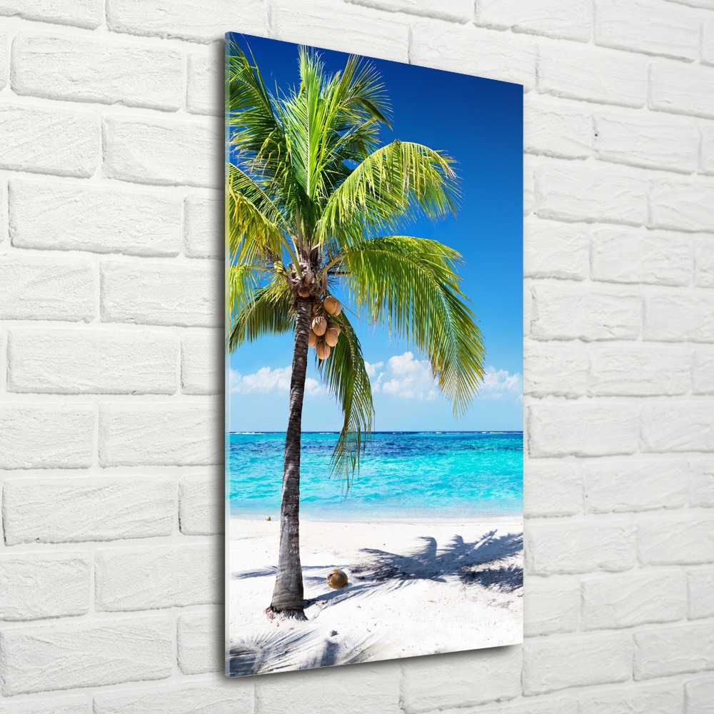 Wall art acrylic Tropical beach