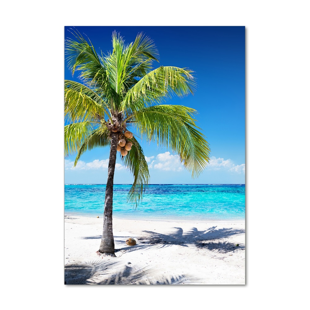 Wall art acrylic Tropical beach