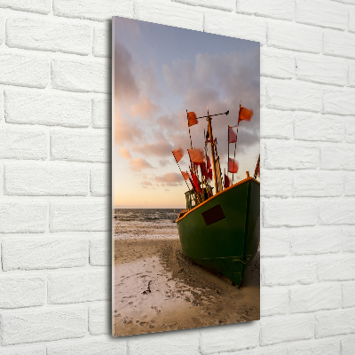 Print on acrylic Fishing boat