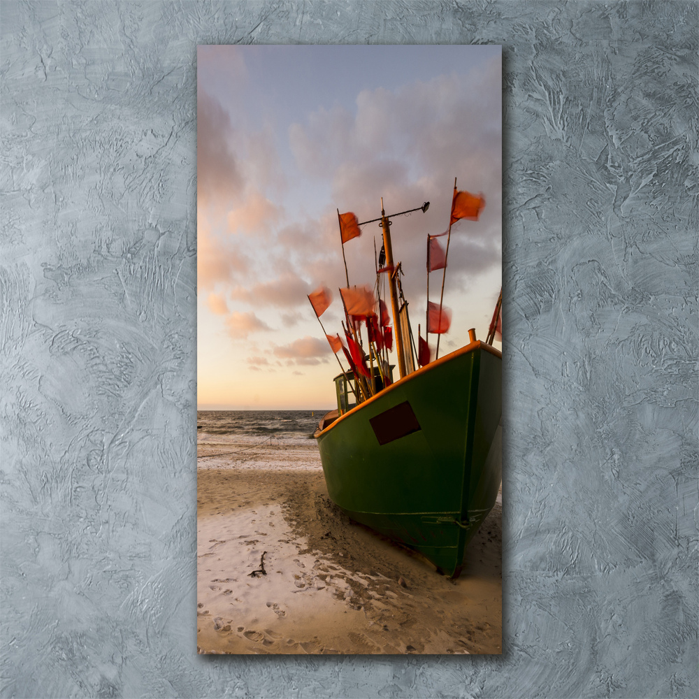 Print on acrylic Fishing boat